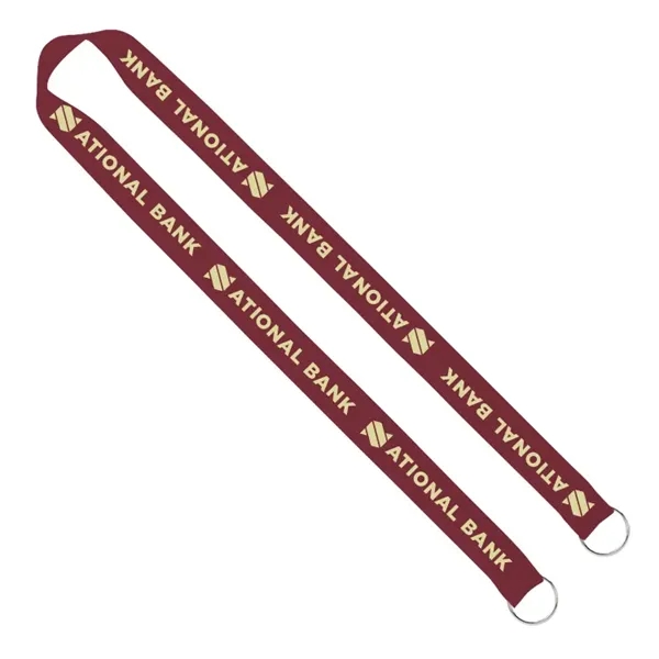 Boost your brand with 1" screen-printed lanyards: double clips, durable 100%... from ASI 67557 LimeLight Ent
