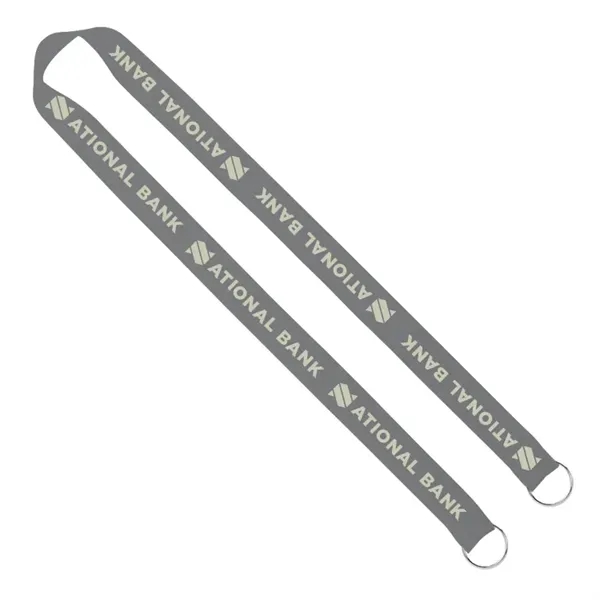Boost your brand with 1" screen-printed lanyards: double clips, durable 100%... from ASI 67557 LimeLight Ent