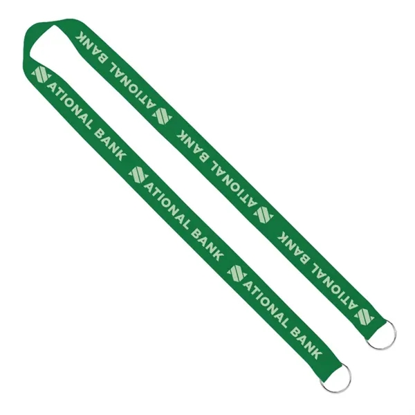 Boost your brand with 1" screen-printed lanyards: double clips, durable 100%... from ASI 67557 LimeLight Ent