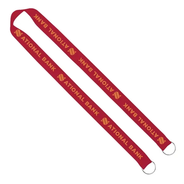 Boost your brand with 1" screen-printed lanyards: double clips, durable 100%... from ASI 67557 LimeLight Ent
