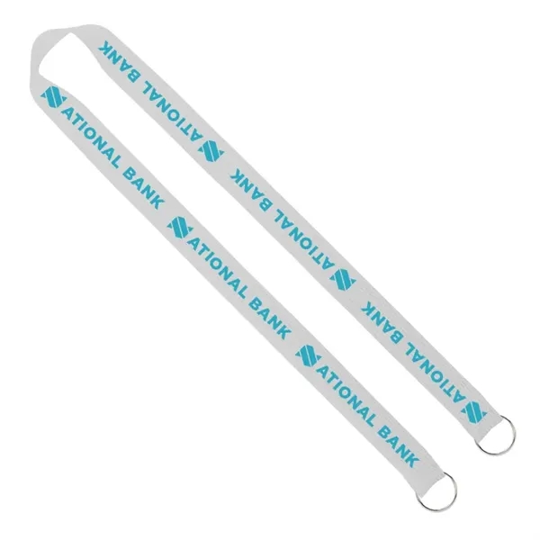 Boost your brand with 1" screen-printed lanyards: double clips, durable 100%... from ASI 67557 LimeLight Ent