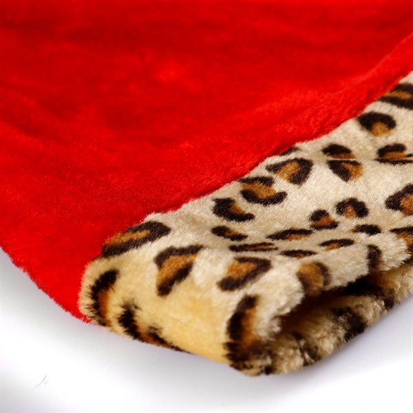 Christmas Santa Claus hat with leopard print... from ASI 42016 Brighter Promotions Inc / Chemical Light™