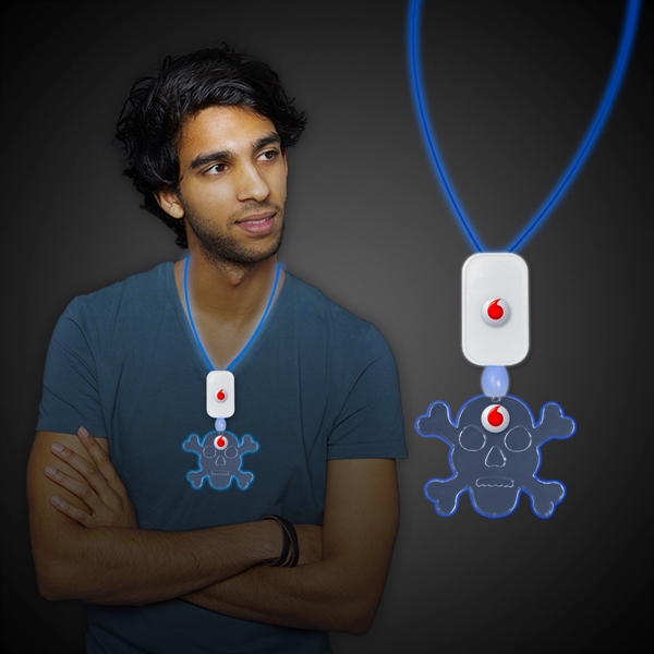 Extra large necklace with an assortment of LED color and your... from ASI 42016 Brighter Promotions Inc