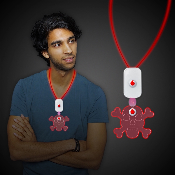 Extra large necklace with an assortment of LED color and your... from ASI 42016 Brighter Promotions Inc