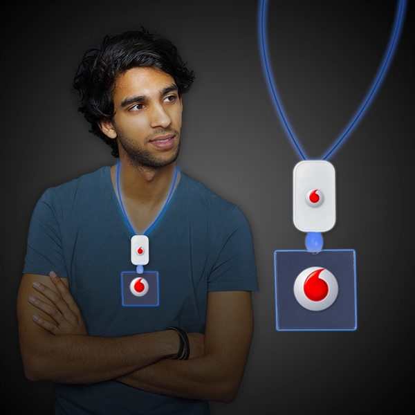 Extra large necklace with an assortment of LED color and your... from ASI 42016 Brighter Promotions Inc