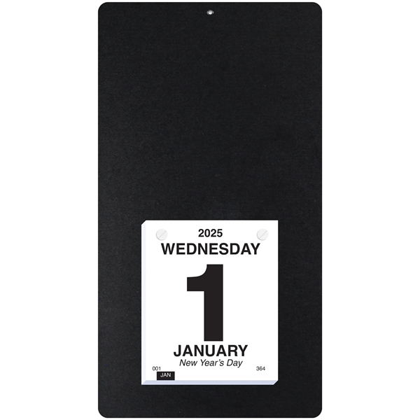 Classic 7" x 13" Foil stamped daily calendar.... from ASI 50873 Drum-Line / Drum-line Inc