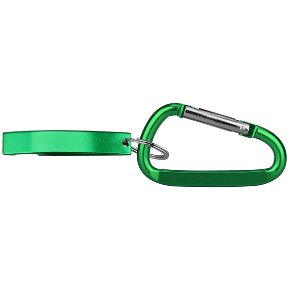 Jumbo size stylish eye shape bottle opener with split key ring... from ASI 74585 Nu Promo International / Nu Promo Line