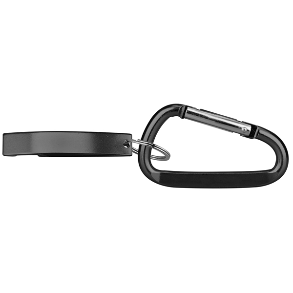 Jumbo size stylish eye shape bottle opener with split key ring... from ASI 74585 Nu Promo International / Nu Promo Line