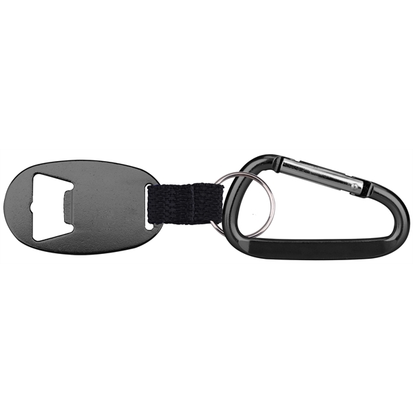 Jumbo size oval shape bottle opener with strap and key chain.... from ASI 74585 Nu Promo International / Nu Promo Line