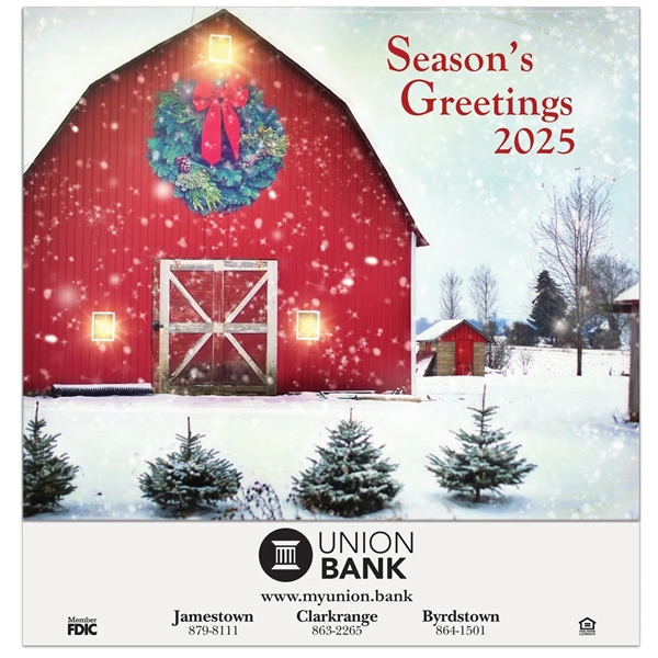 12-month memo pad styled 8 5/8" x 16" (when opened) weathervane... from ASI 50873 Drum-Line / Drum-line Inc