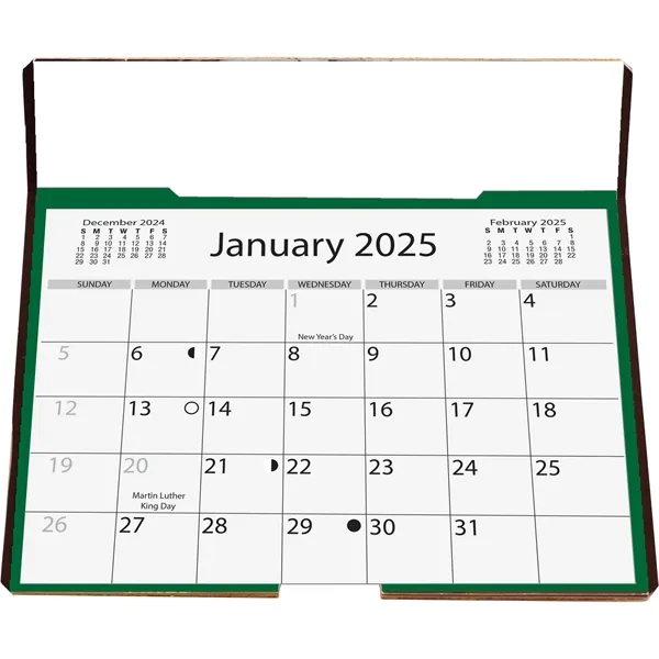 6 1/4" x 6 3/8" die cut easel back 13-month calendar... from ASI 50873 Drum-Line / Drum-line Inc