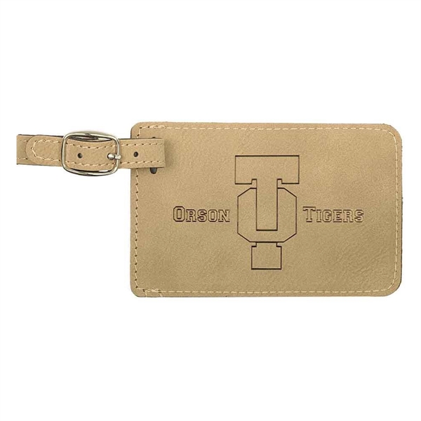 4 1/4" x 2 3/4" x 1/16" luggage tag made of... from ASI 74601 Calico