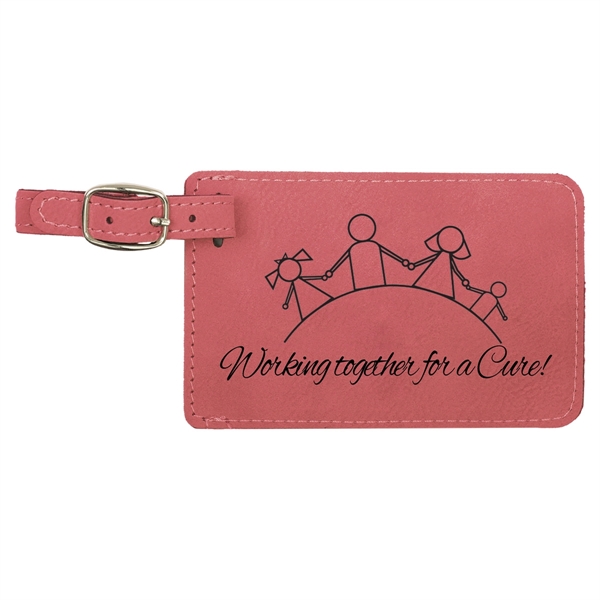 2 3/4" x 4 1/4" x 1/16" luggage tag made of... from ASI 74601 Calico