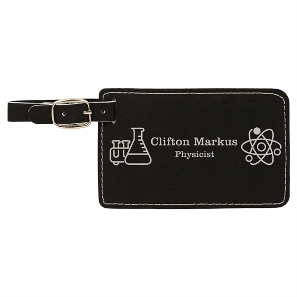 2 3/4" x 4 1/4" x 1/16" luggage tag made of... from ASI 74601 Calico