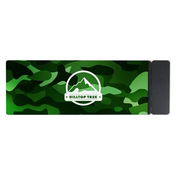 A desk mat with a wireless charging pad... from ASI 61966 HPG / HandStands HPG Gold