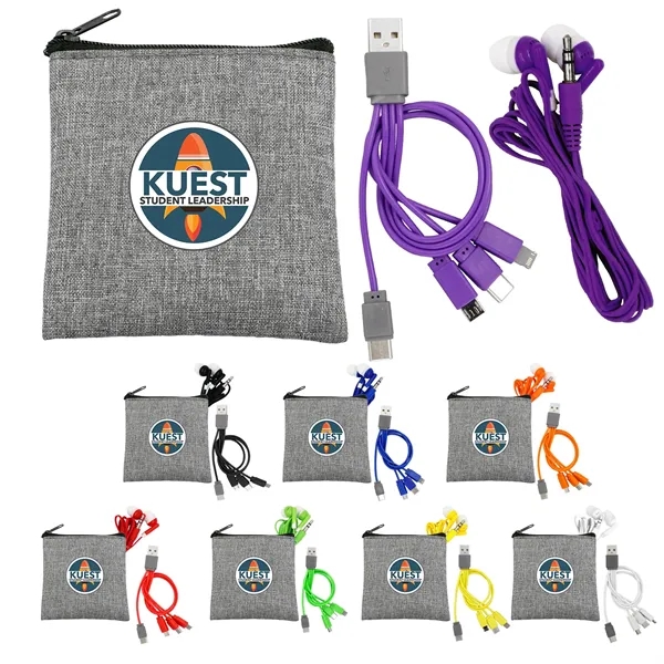 Recycled C to C Ear Bud Set... from ASI 30208 A P Specialties / AP Specialties