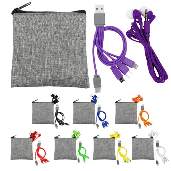 Recycled C to C Ear Bud Set... from ASI 30208 A P Specialties / AP Specialties