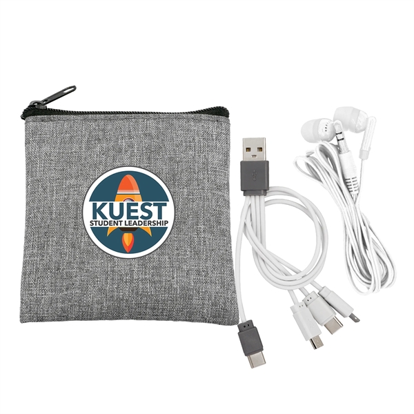 Recycled C to C Ear Bud Set... from ASI 30208 A P Specialties / AP Specialties