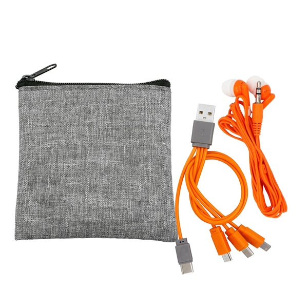 Recycled C to C Ear Bud Set... from ASI 30208 A P Specialties / AP Specialties