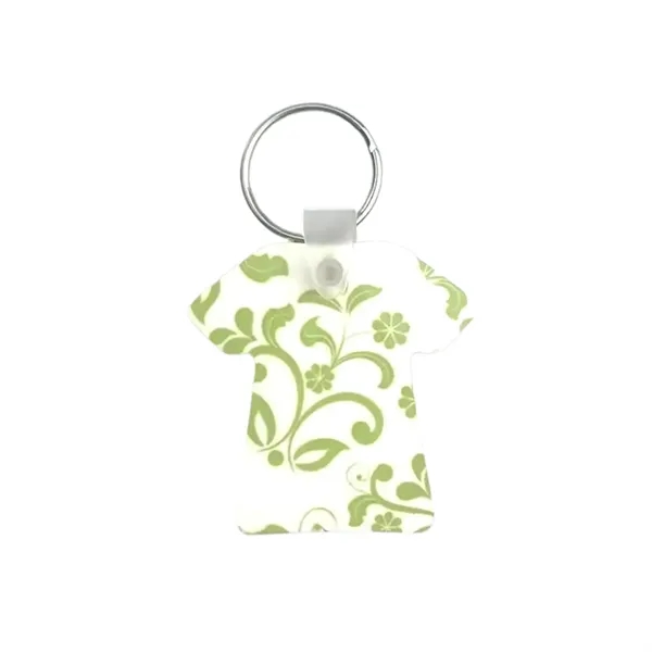 Dress shaped MDF keychain plus free sublimation heat transfer printing in... from ASI 37218 Athena Promo (tm)