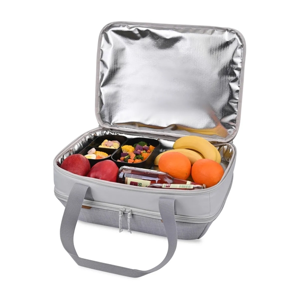 Insulated food carrying tote bag with dual layers.... from ASI 56070 Gemline / Gemline®