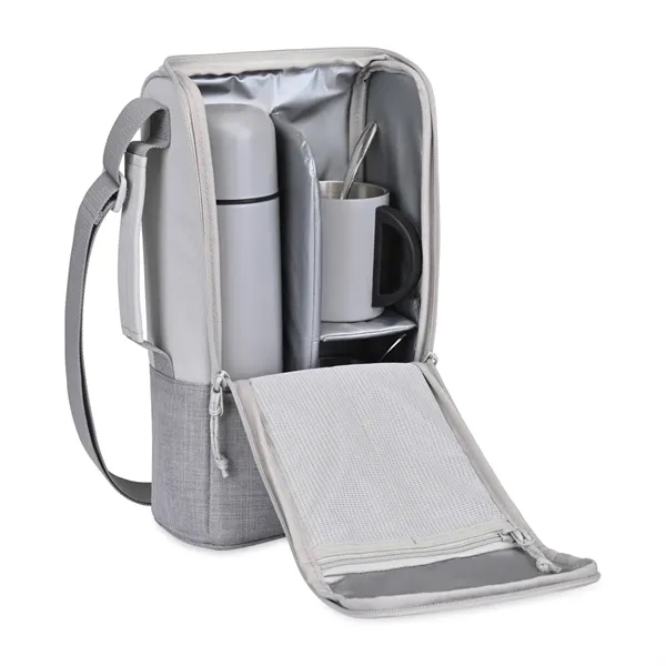 Insulated tote with a 24 oz. thermos, two 8 oz. stainless... from ASI 56070 Gemline / Gemline®