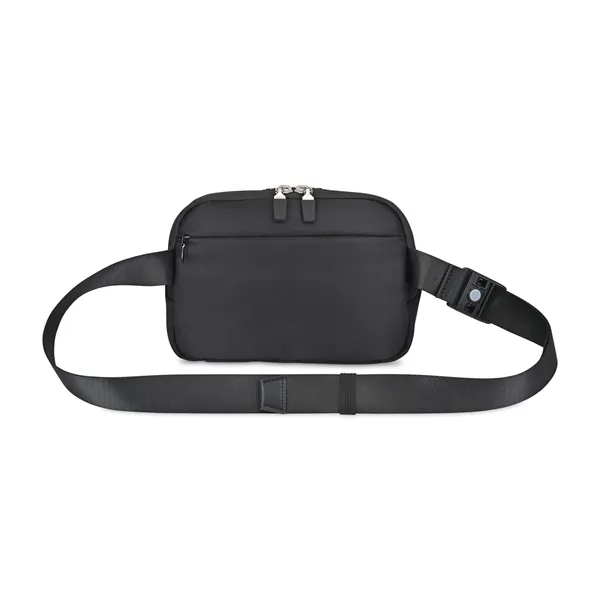 Crossbody belt bag with adjustable webbing belt and magnetic buckle.... from ASI 56070 Gemline / Gemline®