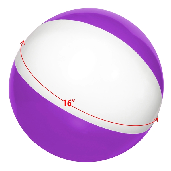 Inflatable Classic Style Beach Ball... from ASI 93520 Ventura Inc