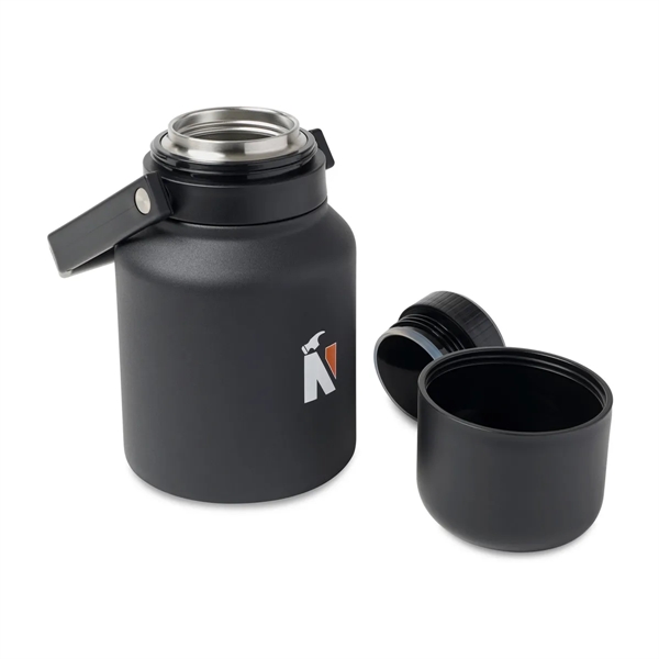 44 oz. double wall, vacuum insulated stainless steel bottle with matte... from ASI 56070 Gemline / Gemline®