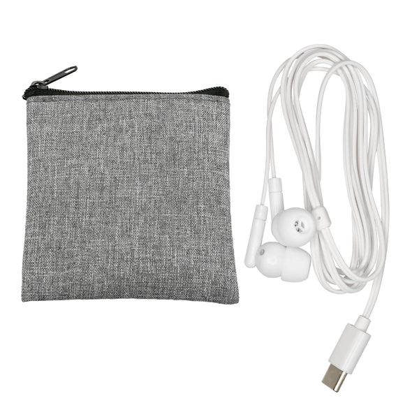 Recycled Type C Earbud Set... from ASI 30208 A P Specialties / AP Specialties