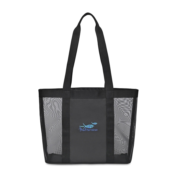 18" x 12" mesh tote bag with 27" shoulder straps and... from ASI 56070 Gemline / Gemline®