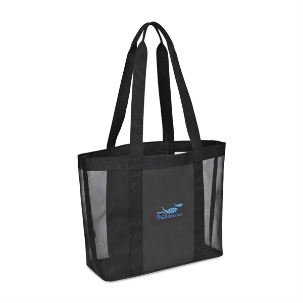 18" x 12" mesh tote bag with 27" shoulder straps and... from ASI 56070 Gemline / Gemline®