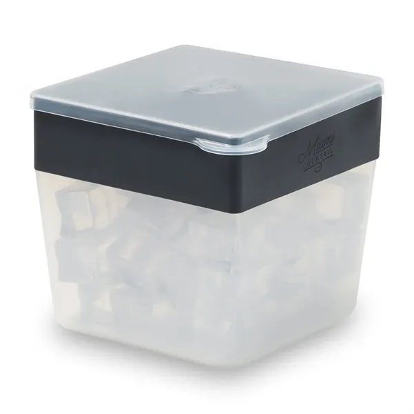 Silicone ice cube tray with lid and bin.... from ASI 56070 Gemline / Gemline®
