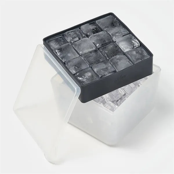 Silicone ice cube tray with lid and bin.... from ASI 56070 Gemline / Gemline®