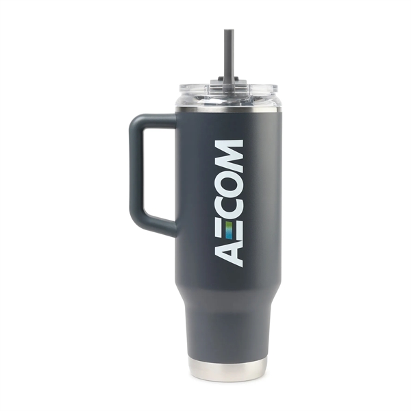 40 oz. double wall vacuum insulated stainless steel travel tumbler with... from ASI 56070 Gemline / Gemline®