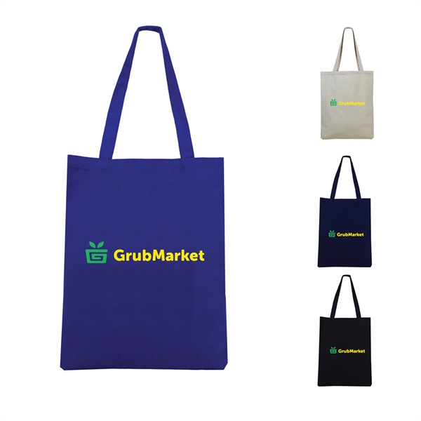 8 oz Cotton Canvas tote bags with 22" handles.... from ASI 74741 NVS Promo Designs, Inc.