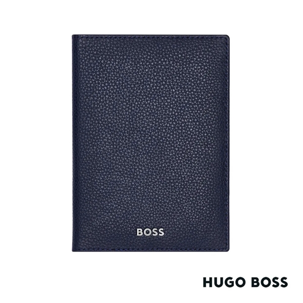 The Hugo Boss® Classic Grained Passport Holder is characterized by carefully... from ASI 84592 St Regis Group