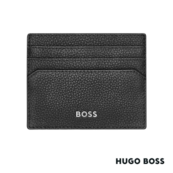 The Hugo Boss® Classic Grained Card Holder is characterized by carefully... from ASI 84592 St Regis Group