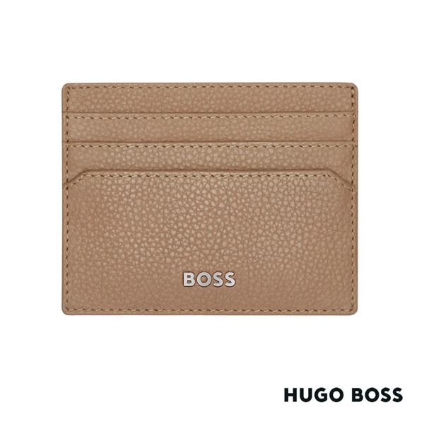 The Hugo Boss® Classic Grained Card Holder is characterized by carefully... from ASI 84592 St Regis Group