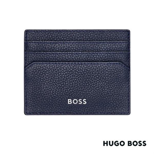 The Hugo Boss® Classic Grained Card Holder is characterized by carefully... from ASI 84592 St Regis Group