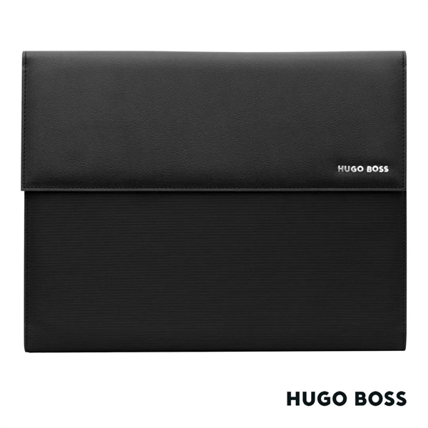 The Hugo Boss® Pinstripe A4 Folder, as its name conveys, features... from ASI 84592 St Regis Group