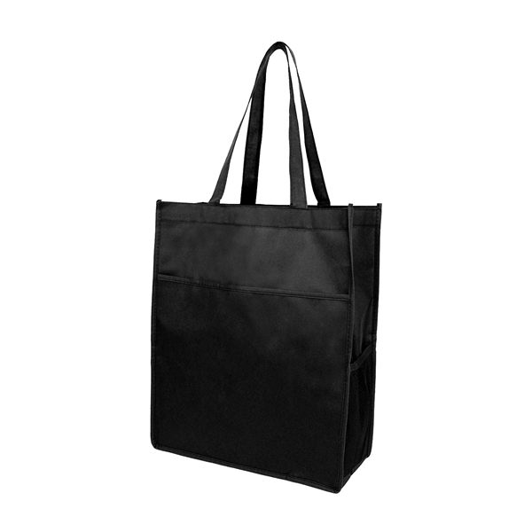 Large front pocket; Large capacity; Side Mesh Pocket; Reinforced stitching; 20... from ASI 74741 NVS Promo Designs, Inc.