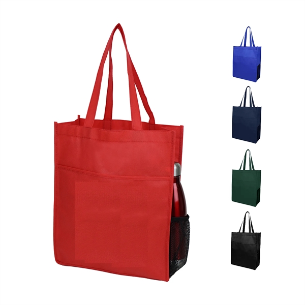 Large front pocket; Large capacity; Side Mesh Pocket; Reinforced stitching; 20... from ASI 74741 NVS Promo Designs, Inc.