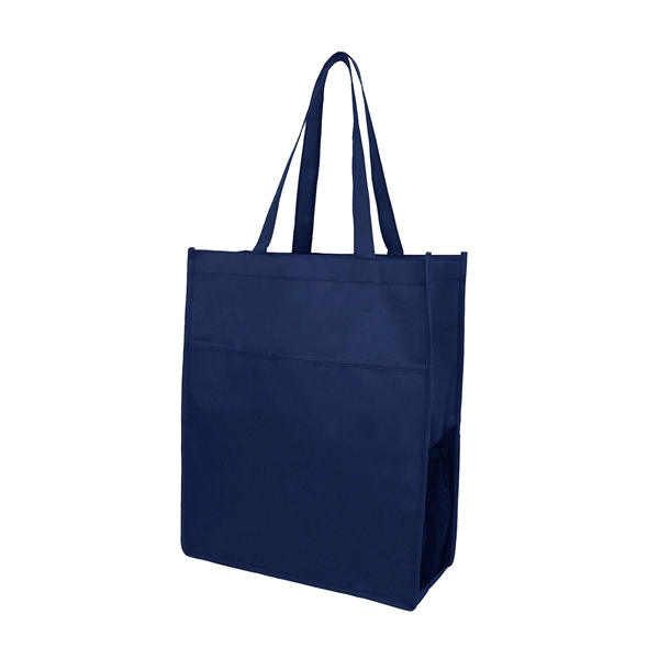 Large front pocket; Large capacity; Side Mesh Pocket; Reinforced stitching; 20... from ASI 74741 NVS Promo Designs, Inc.