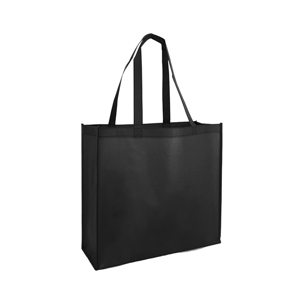 large solid color, reusable open shopping tote is great for your... from ASI 74741 NVS Promo Designs, Inc.