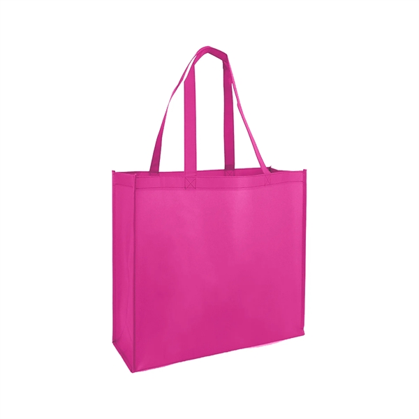 large solid color, reusable open shopping tote is great for your... from ASI 74741 NVS Promo Designs, Inc.