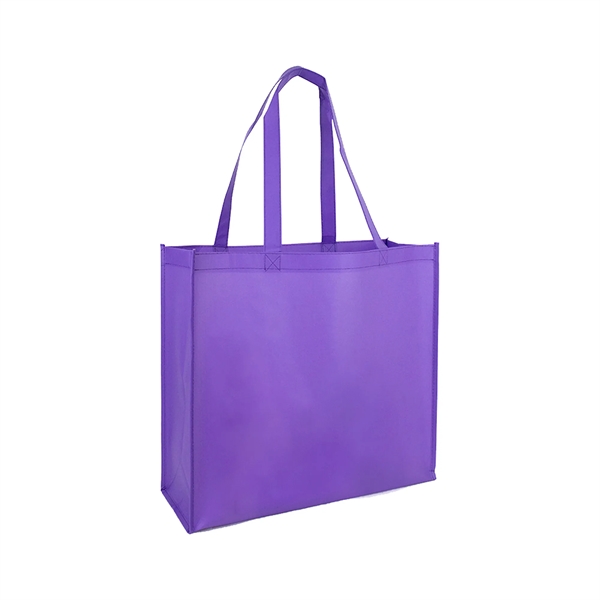 large solid color, reusable open shopping tote is great for your... from ASI 74741 NVS Promo Designs, Inc.