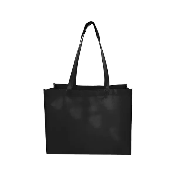 Solid color, reusable open shopping tote is great for your everyday... from ASI 74741 NVS Promo Designs, Inc.