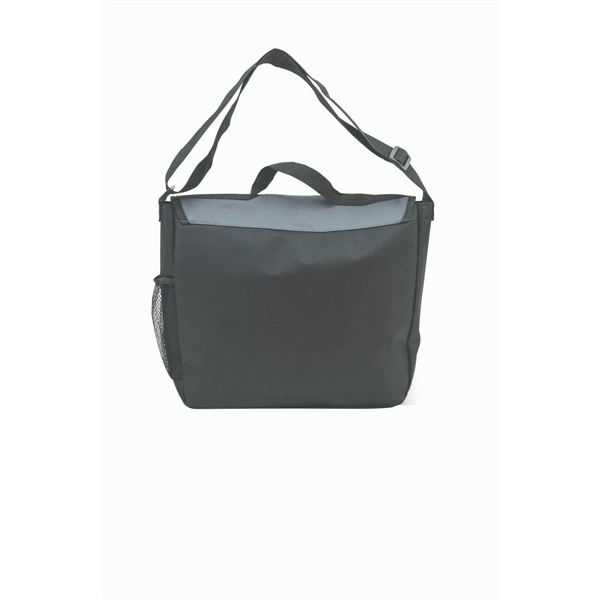 All Purpose Messenger Briefcase. Briefcase with large front flap pocket.... from ASI 74741 NVS Promo Designs, Inc.