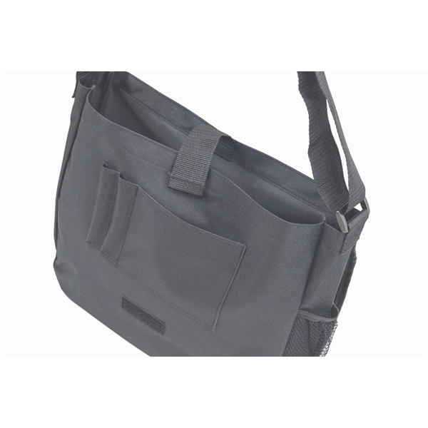 All Purpose Messenger Briefcase. Briefcase with large front flap pocket.... from ASI 74741 NVS Promo Designs, Inc.